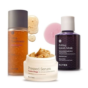 image:imageBlithe Anti Aging Big Bundle Set for Firmer Skin  Korean Age Defying Trio for Mature Skin Pampering Gifts for Mom from Daughter Tundra Chaga 8 Nourishing Beans Rejuventating Purple Berry